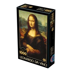 Puzzle 1000 pièces : Vinci - Mona Lisa