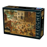 Puzzle 1000 pièces : Brueghel - Jeux d’enfants 