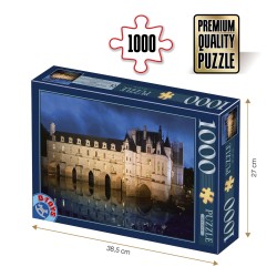 Puzzle 1000pcs 
Chateau de chenonceau 