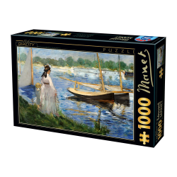 Puzzle 1000 pièces : Manet - Rives de Seine