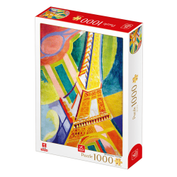 Puzzle 1000 pièces : Delaunay, Tour Eiffel