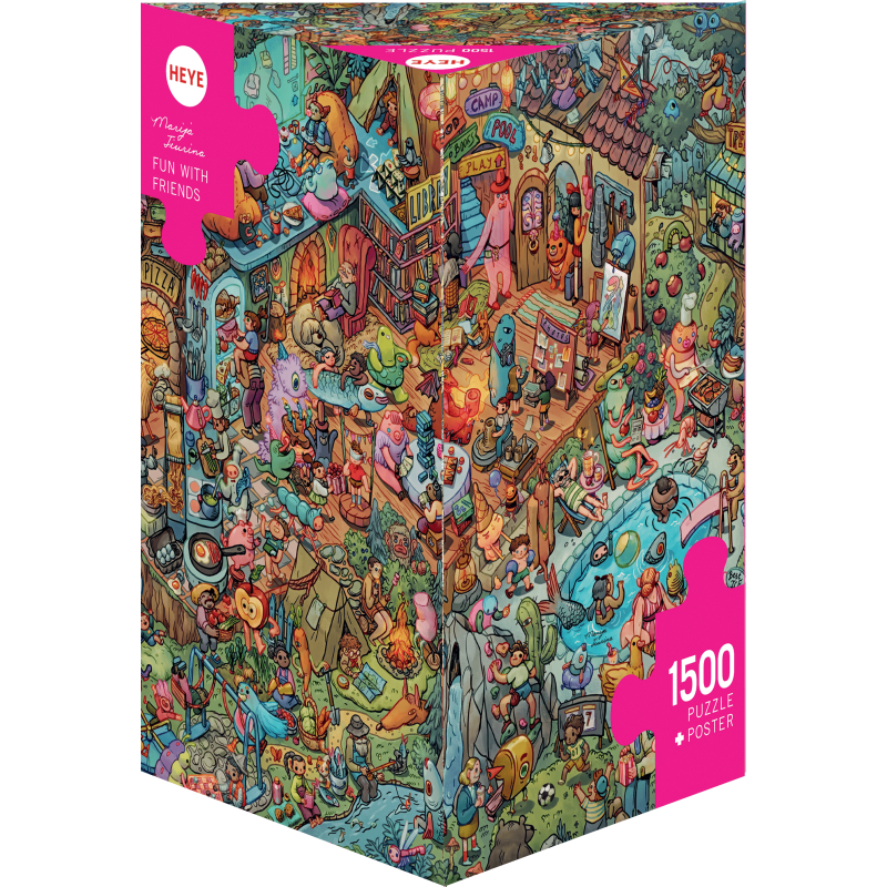 Puzzle 1500 pièces : Fun with Friends