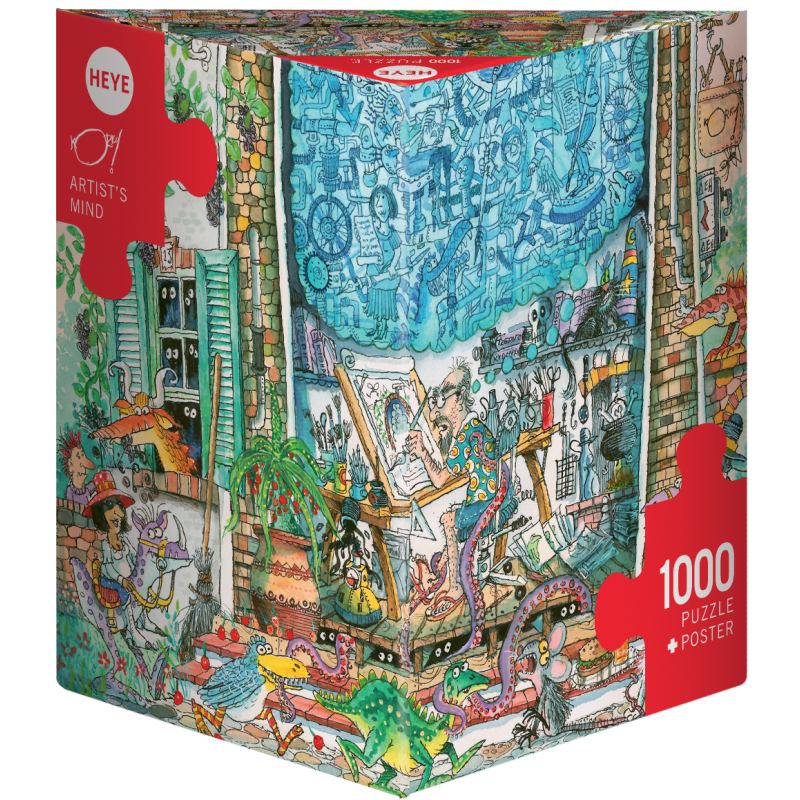 Puzzle 1000 pièces : Artists Mind