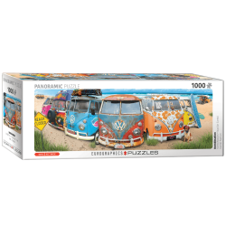 Puzzle 1000 pièces Panoramique : VW Kombi