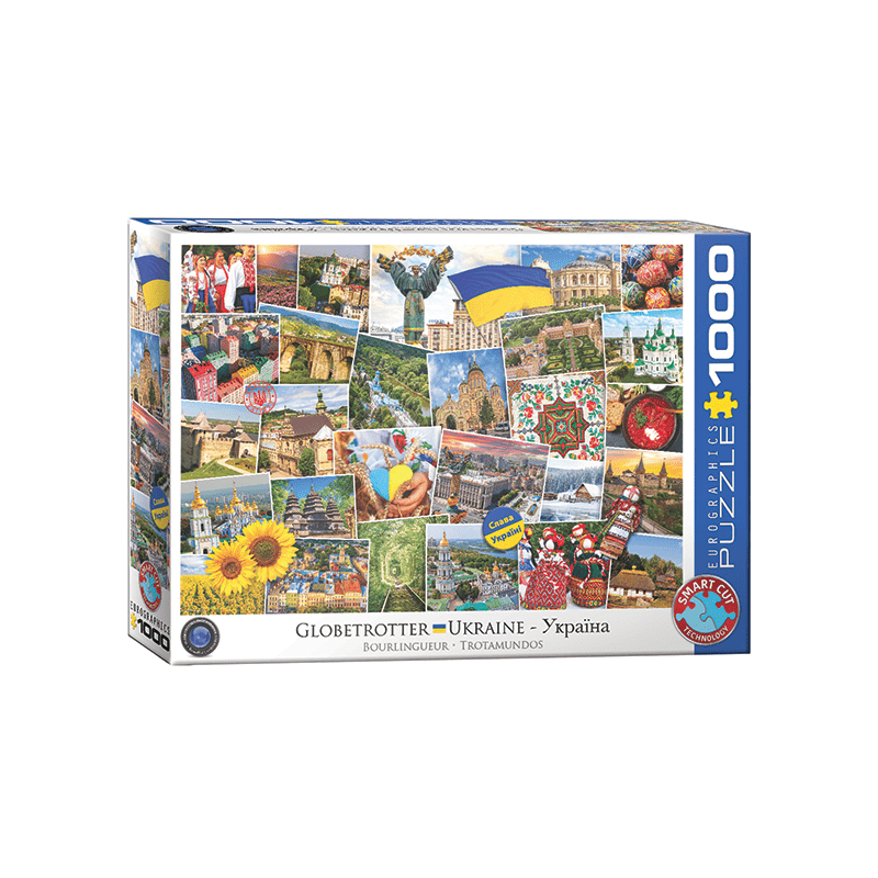 Puzzle 1000 pièces : GlobeTrotter Ukraine