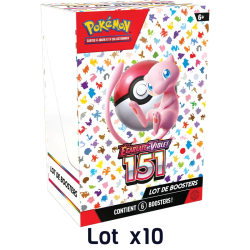 Bundle Pokémon 6 Boosters 151