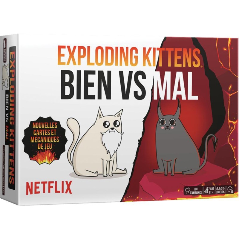 Exploding Kittens : Bien vs Mal