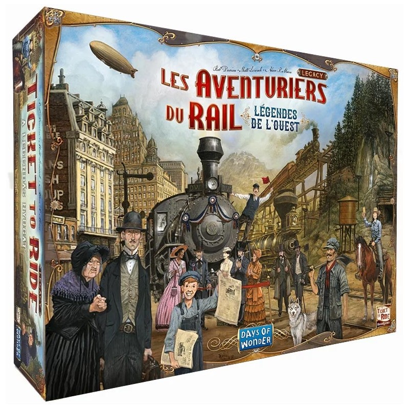 Aventuriers du Rail : Legacy - Légendes de l’Ouest