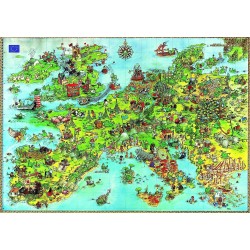 Puzzle 4000 pièces : Degano, United Dragons of Europe 