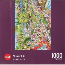 Puzzle 1000 pièces : Party Cats, Tanck