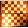 Jeu d’échecs bois marqueterie 30 cm -  
1ER prix marqueté