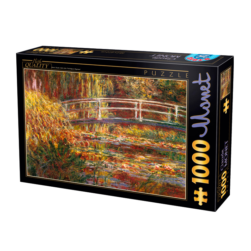 Puzzle 1000 pièces : Monet - Le Pont Japonais