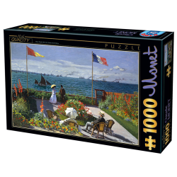 Puzzle 1000 pièces : Monet - Terrasse à Sainte Adresse