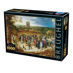 Puzzle 1000 pièces : Brueghel - Mariage