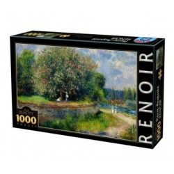 Puzzle 1000 pièces : Renoir, Arbre en fleurs 