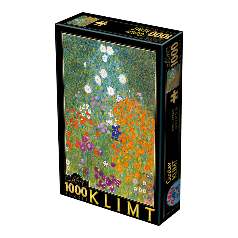 Puzzle 1000 pièces : Klimt Jardin 