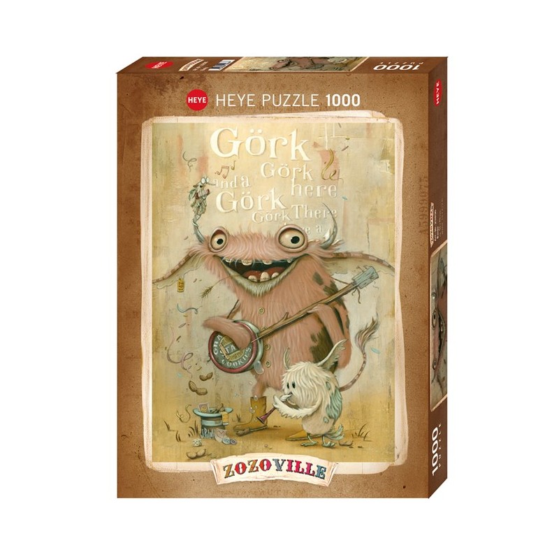 Puzzle 1000 pièces : Zozoville, Banjo