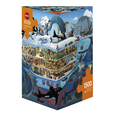 Puzzle 1500 pièces : Submarine Fun, Oesterle