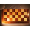 Coffret échecs magnétique 25 cm -  Palissandre