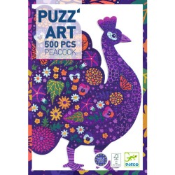 PUZZ’ART - 500 pcs Paon