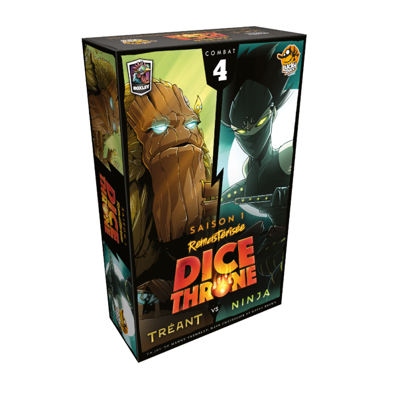 Dice Throne - Tréant vs Ninja