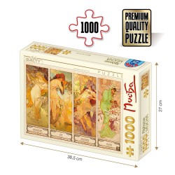 Puzzle 1000 pièces : Les 4 Saisons