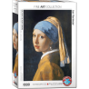 Puzzle 1000 pièces : Fille à la Perle - Vermeer