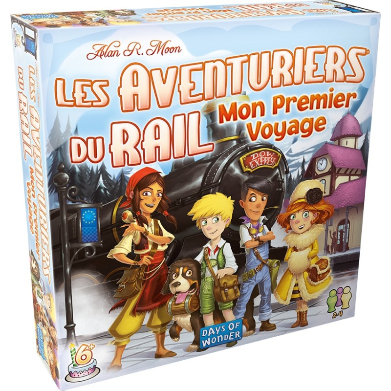 Aventuriers du Rail - Europe 
Mon Premier Voyage