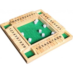 Shut the box 10 (4 joueurs.)