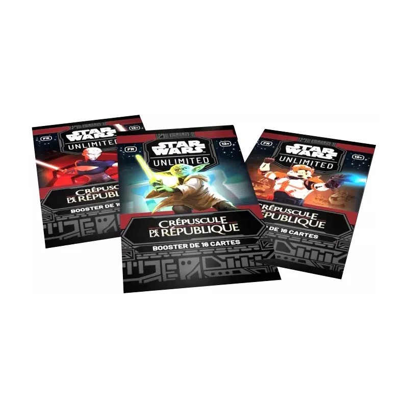 Star Wars Unlimited Crépuscule de la République Booster Fr