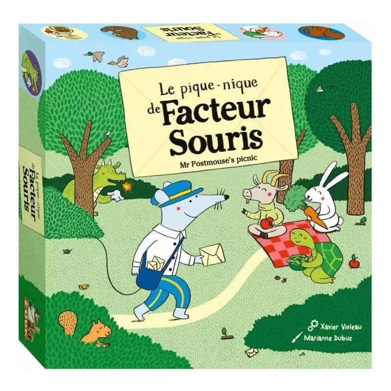 Le pique-nique de facteur souris