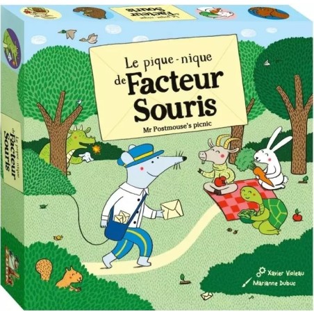 Le pique-nique de facteur souris