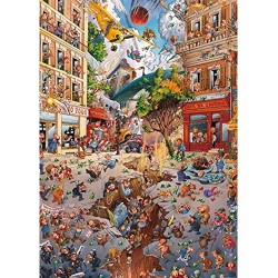 Puzzle 2000 pièces : Loup, Apocalypse